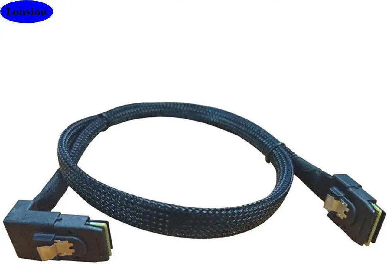 FOR MINI SAS SFF-8087 To 90-degree SAS SFF-8087 Server High-speed Con tion Cable