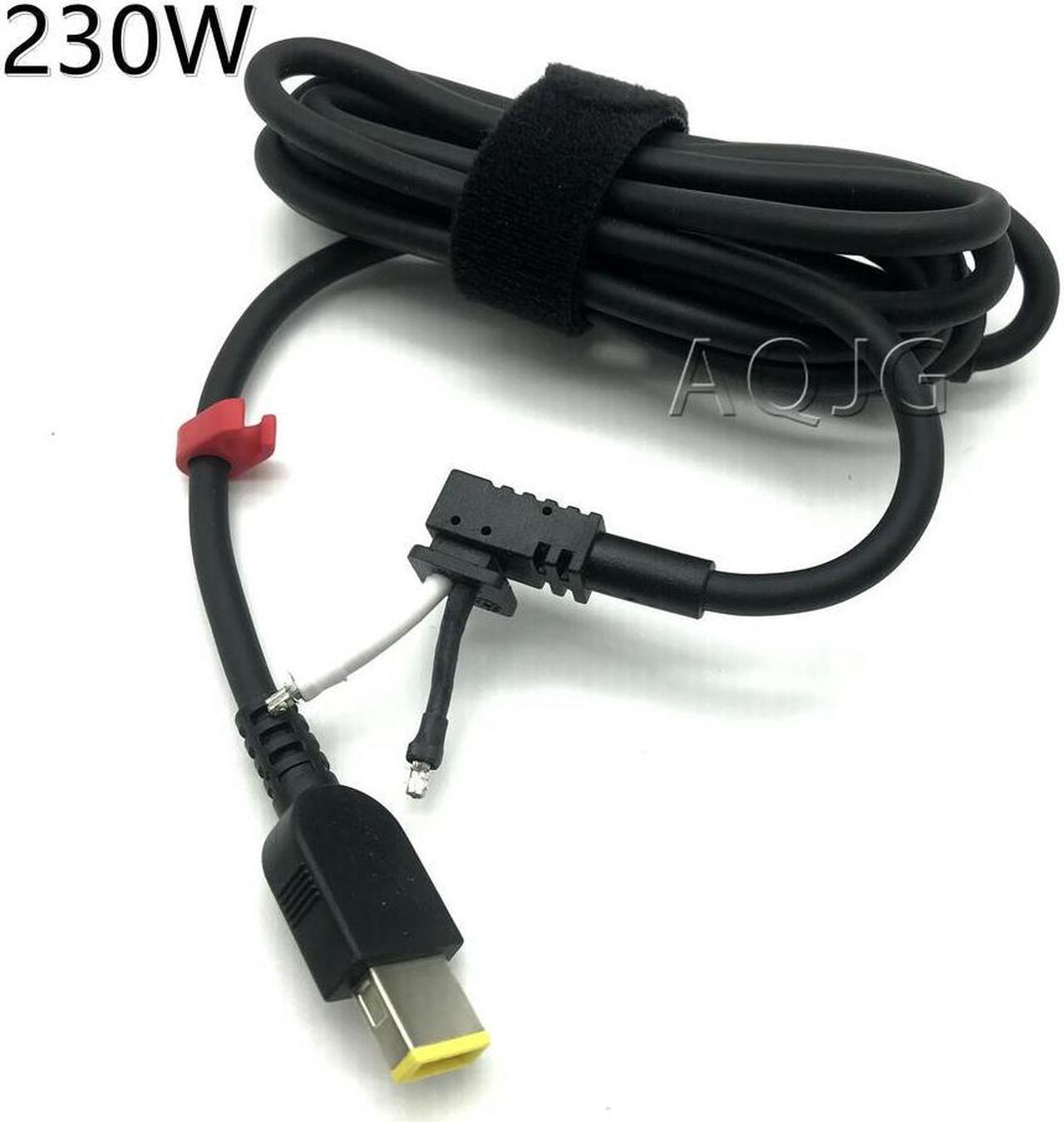 FOR Hight power 230W Square Size DC plug Cable Power Repair Cord For NoteBook Computer Cable 1.5m