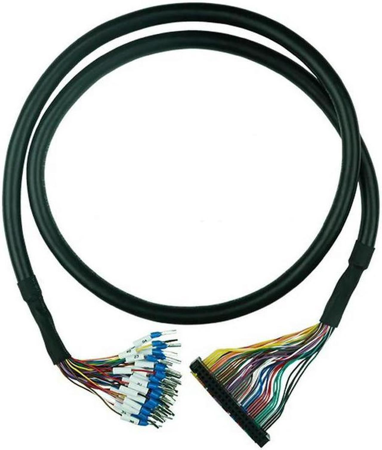 FOR Idc40-io data cable IDC40 rotating terminal with number cable IO signal cable 40P 2.54mm