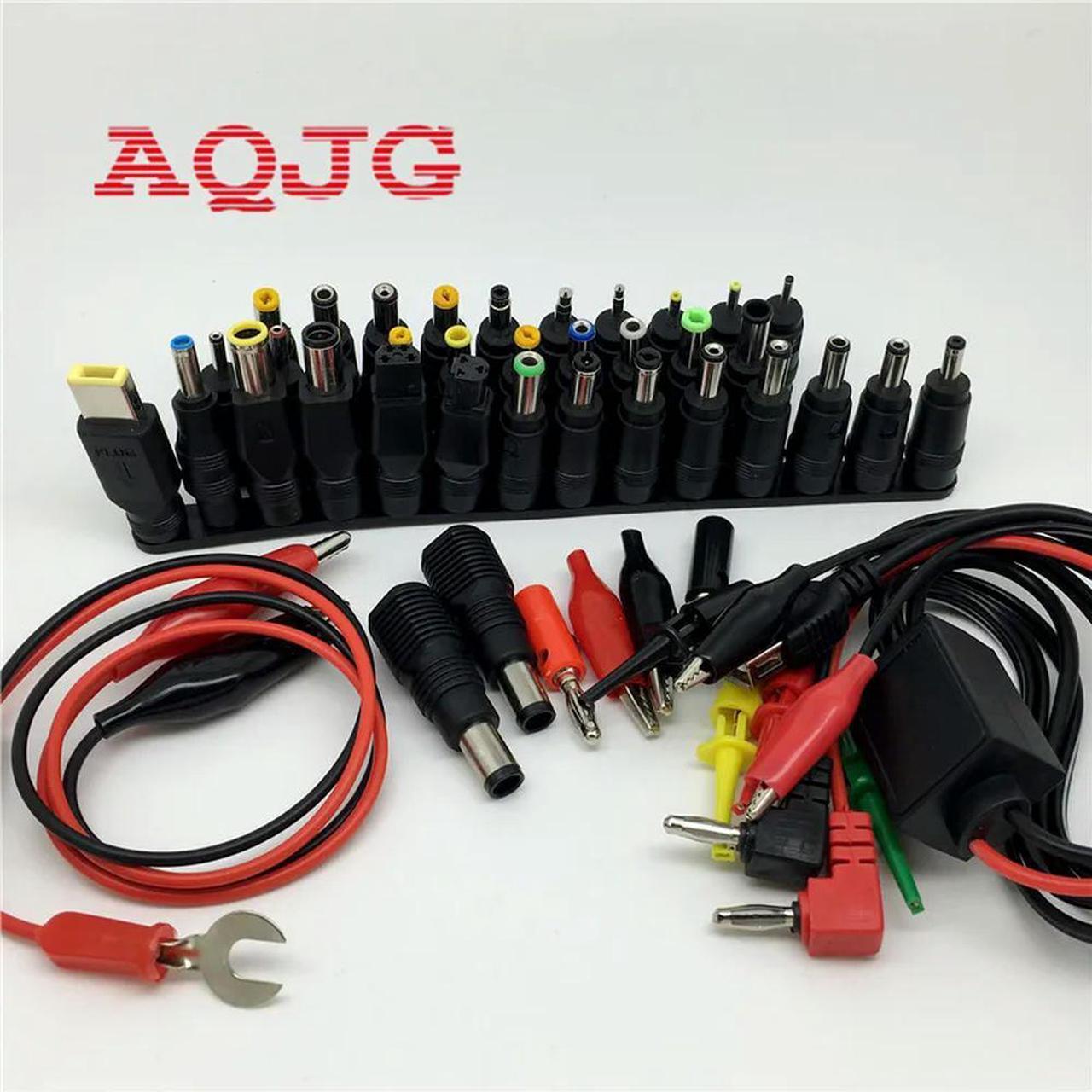 FOR 48pcs Universal Laptop AC DC Power Supply Adapter Connector Plug for Notebook Cable