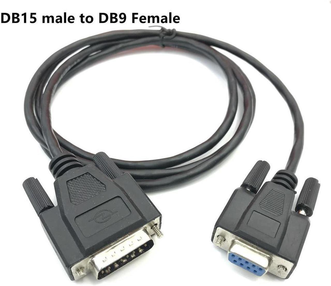 FOR DB9 9PIN TO DB15 15PIN db9 Female to db15 male cable Professional custom-made DB9 electronic weighing line serial port cable