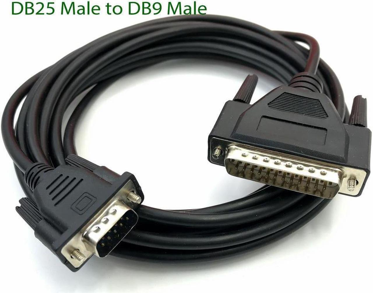 FOR DB9 serial port to parallel port data cable 9-hole to 25-pin computer connection 25-hole ticket printer customization