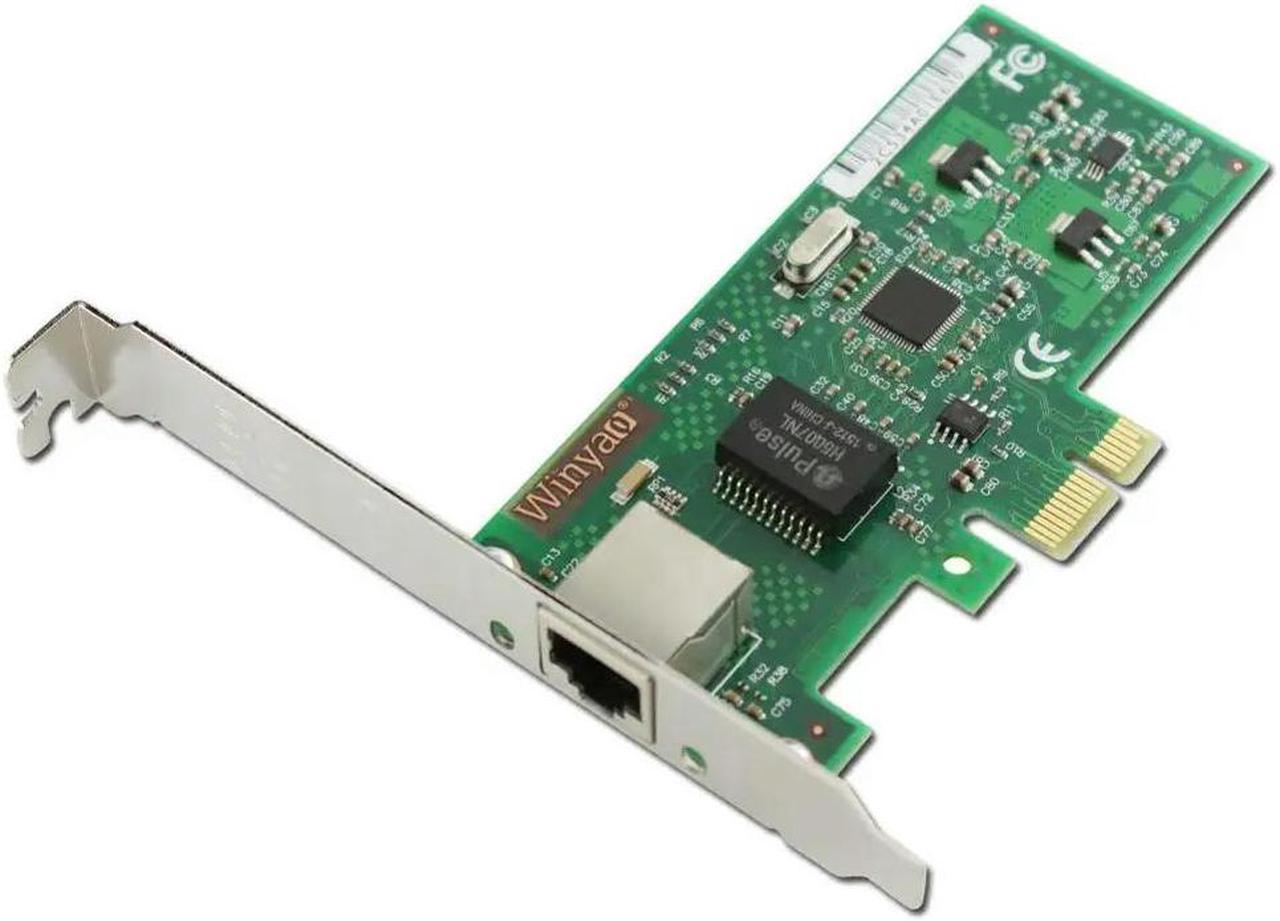 FOR WY574T PCI-Express X1 10/100/1000Mbps RJ45 Gigabit Ethernet Server Adapter Nic For 82574 EXPI9301CT