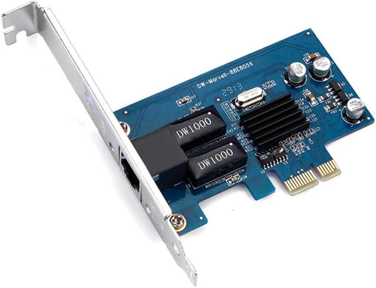 FOR 88E805 diskless Gigabit Ethernet Network LAN PCIe Card