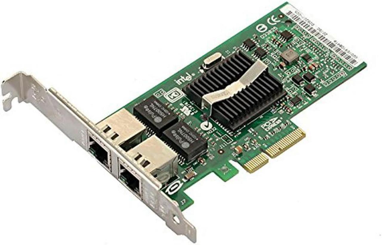 FOR PCI-Express Dual Port 10/100/1000Mbps Gigabit Ethernet Controller Card Server Adapter NIC EXPI9402PT 9402PT 82571