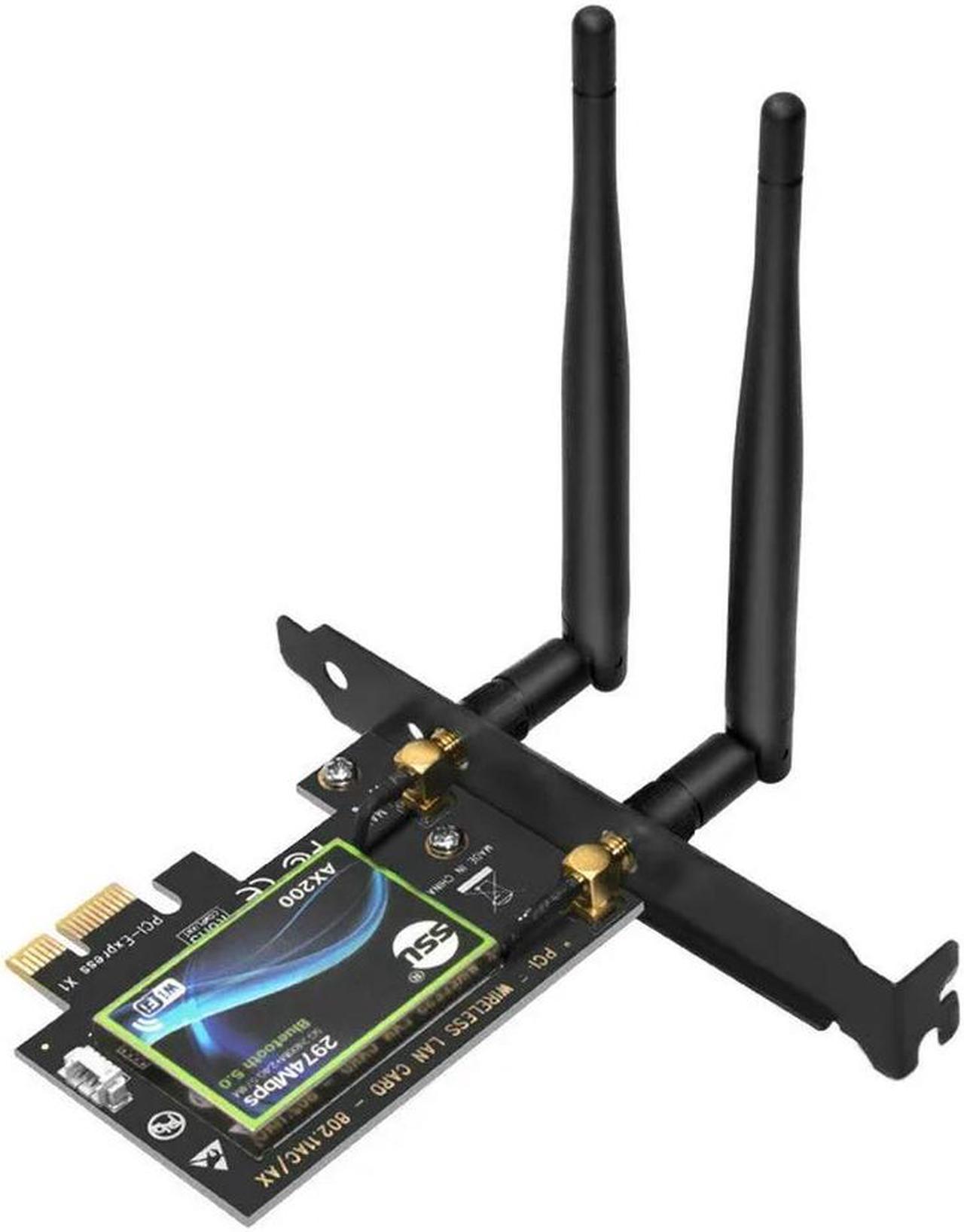 FOR 3.5 DB Antenna Desktop 6 AX200 dual frequency Gigabit PCI-E built-in 5.0 2974