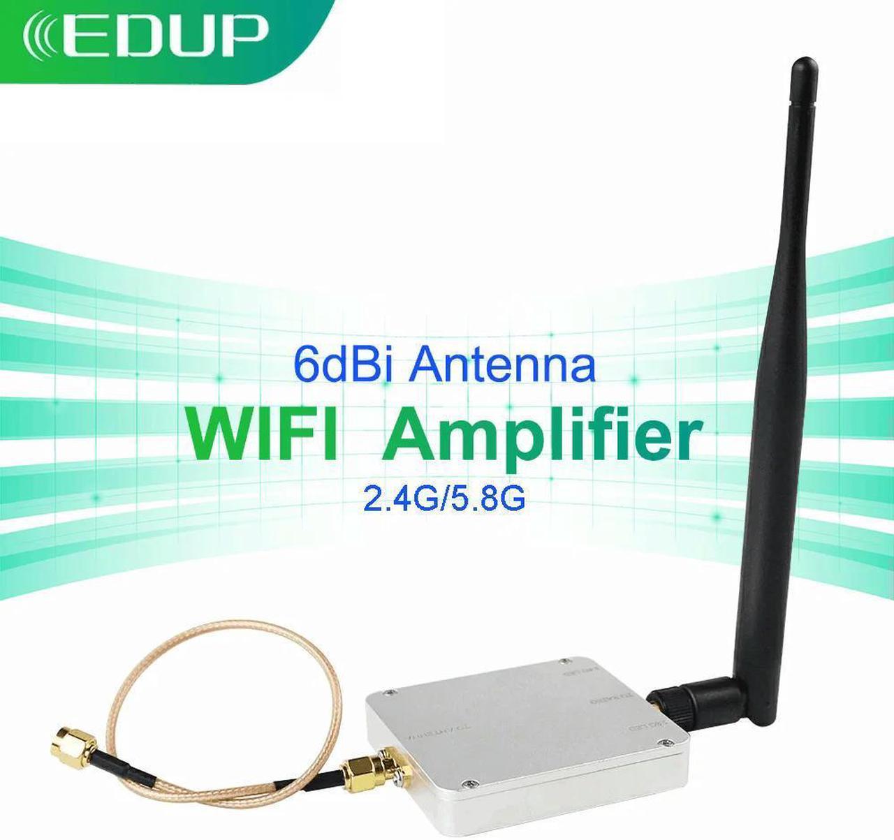 FOR Booster 2.4G&5.8G Long Range 4000mW Booster 6dBi Antenna Signal booster For Router Drone UAV