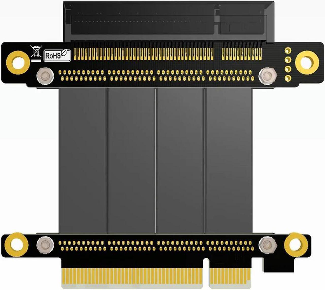 FOR PCIe 3.0 x8 to x8 Cable Male to Female Extension 64G/bps PCI-Express 8x 1U 2U SSD Card Cable Gen3.0