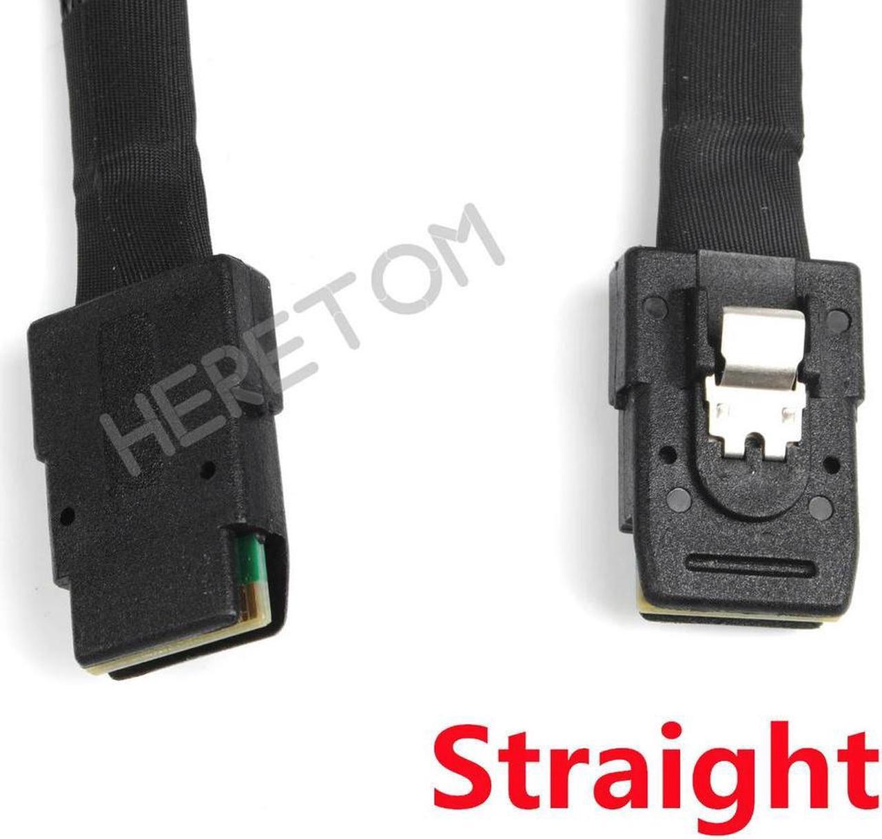 FOR 90 degree Right angle R type SATA cable Mini SAS Cable Mini SAS 36P to 36 Pin SFF-8087 to SFF8087 HD Data Cable 0.8M