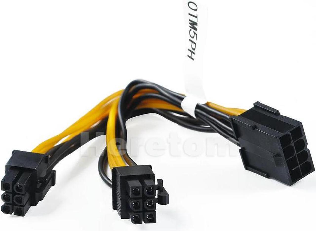 FOR Adapter GPU Power Cable T7910 T7600 0TM5PH 8pin to 2x6pin Dongle Splitter Cable