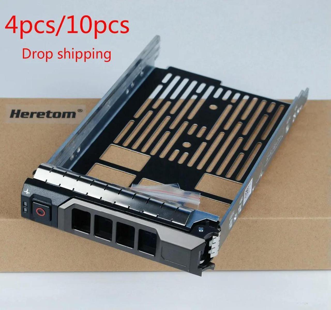 FOR 4PCS/10PCS 3.5 Hard Drive Tray Adapter 0KG1CH KG1CH F238F for R710 R720 R730 R410 R420 Bracket