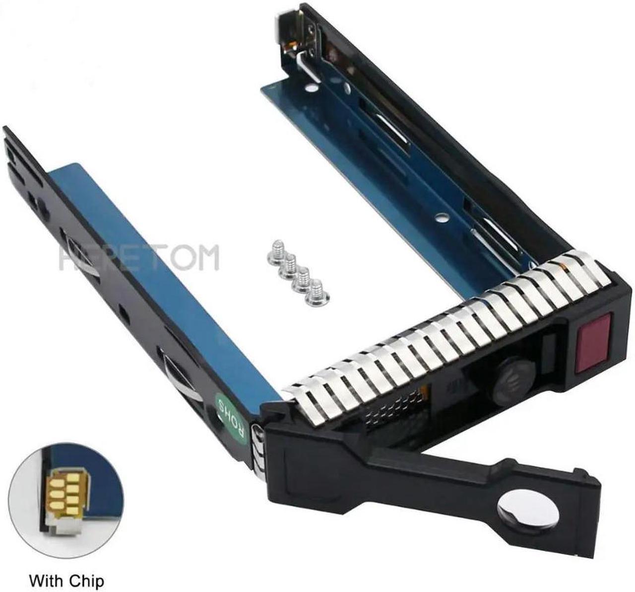 FOR 3.5 LFF HDD Hard Drive Tray for G9 Gen9 ML30 G9 3.5IN HDD REV 3.010 With Chip