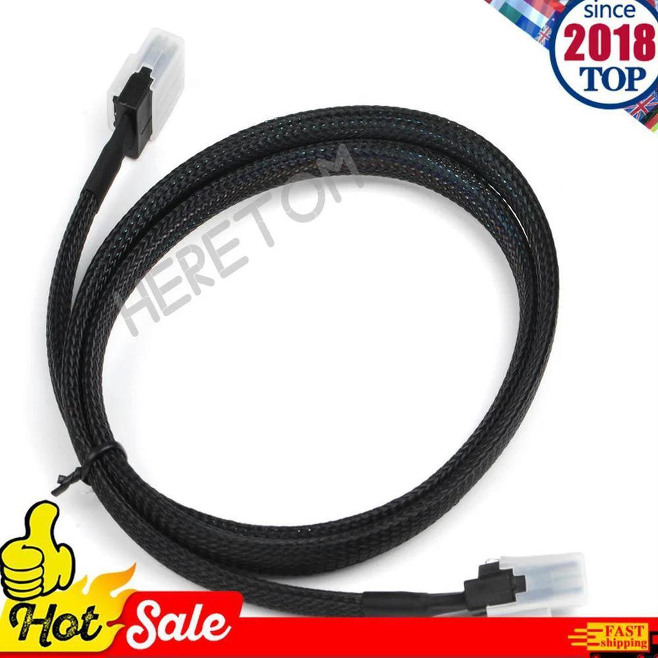 FOR 1M Internal Mini SAS 36Pin SFF-8087 to SFF-8087 Server Hard Disk Data Cable For Controller to Backplane