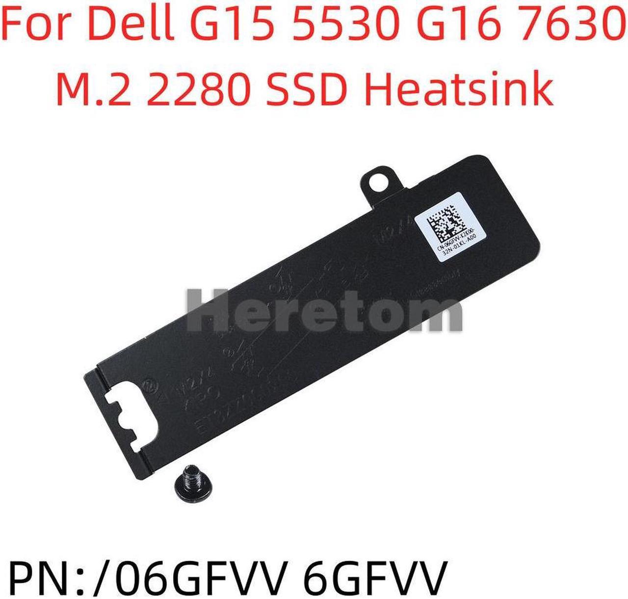 FOR 04PKN1 06GFVV M.2 PCI-e 2230 2280 For G15 5530 G16 7630 Laptop SSD Hard Drive Mounting SSD Heatsink Bracket