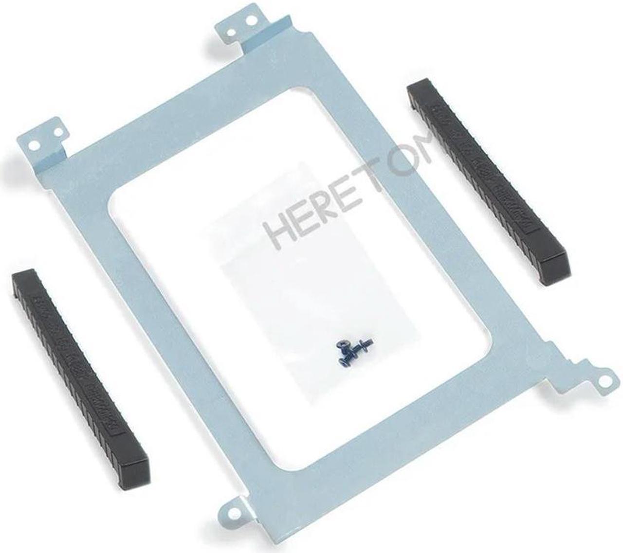 FOR 03FDY3 For precisio 5530 xps15-9570 Hard Drive HDD Bracket 3FDY3 +Rubber Rail +Screws