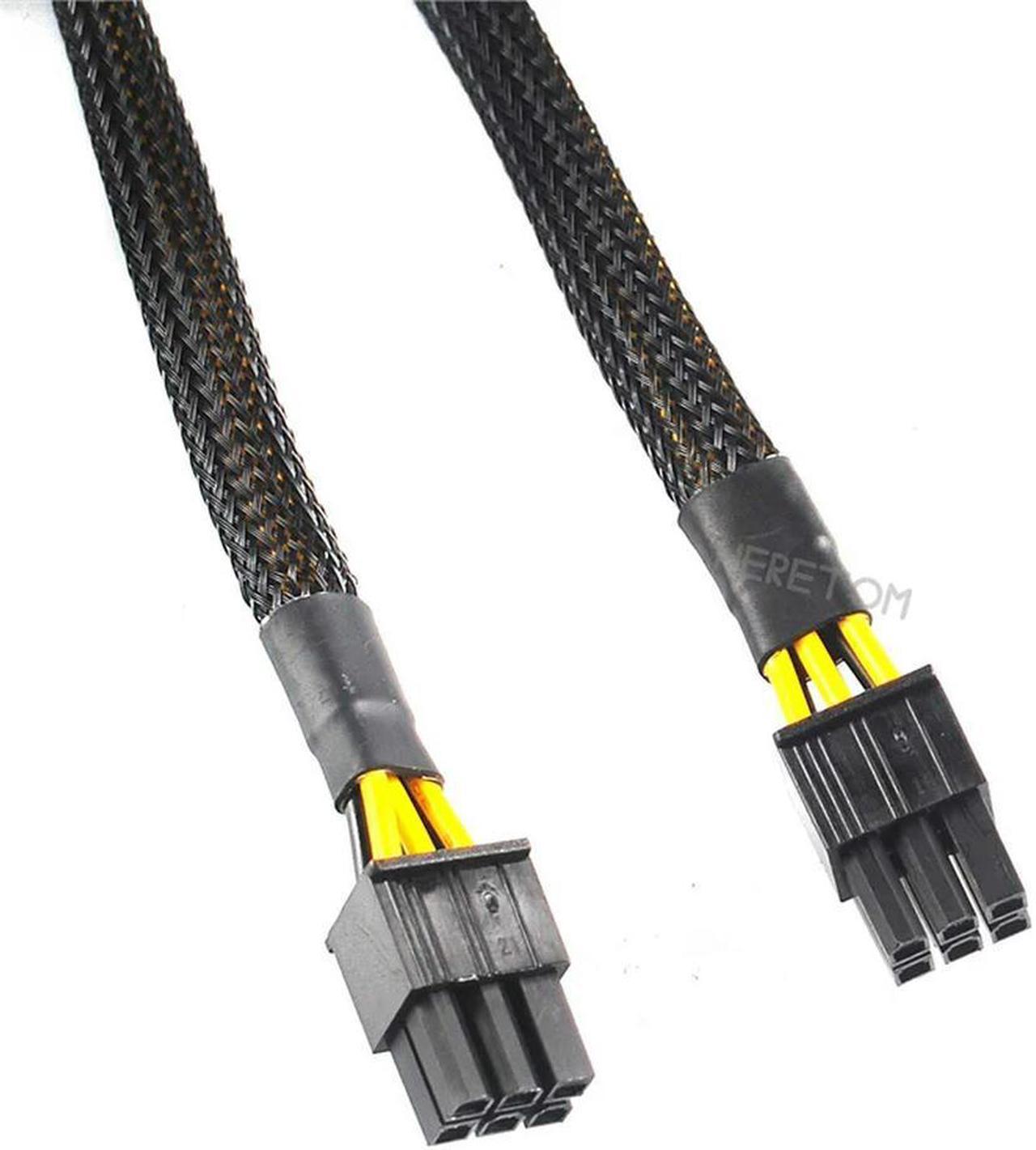 FOR 6pin to 6pin pcie GPU Video Card Cable For G20 Power Supply 34cm