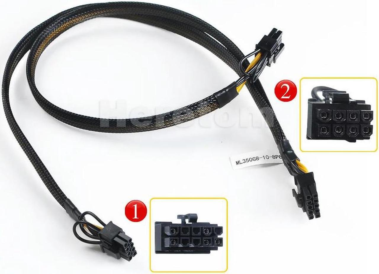 FOR 8pin to 8+8pin PCI-E Graphics Card Power Cable for ML350p G8 and GPU