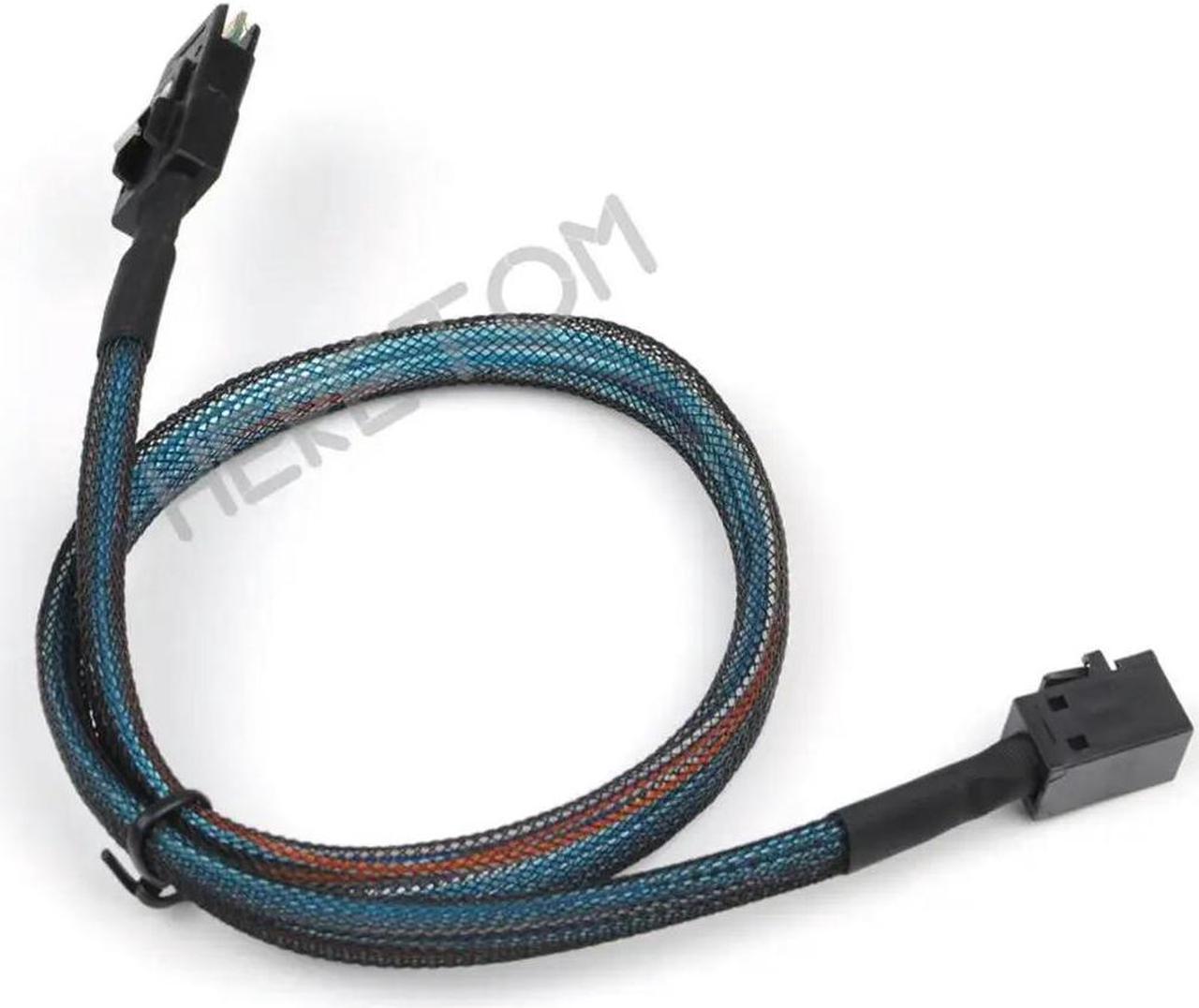 FOR MINI SAS 8643 To SFF 8087 HD Built-in Server Data Cable Mini-sas HD SFF-8643 Data Server Hard Disk Cable 0.5M/50CM