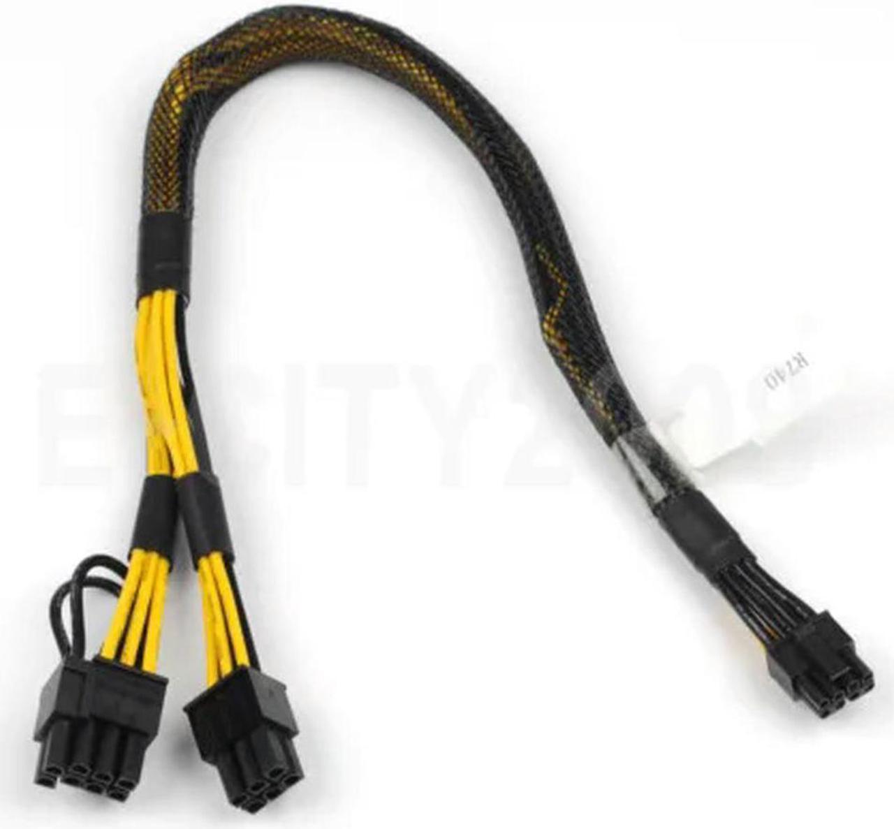 FOR 8PIN To 6+8Pin For TR5TP R740 GPU Power Cable Riser to GPU 0TR5TP