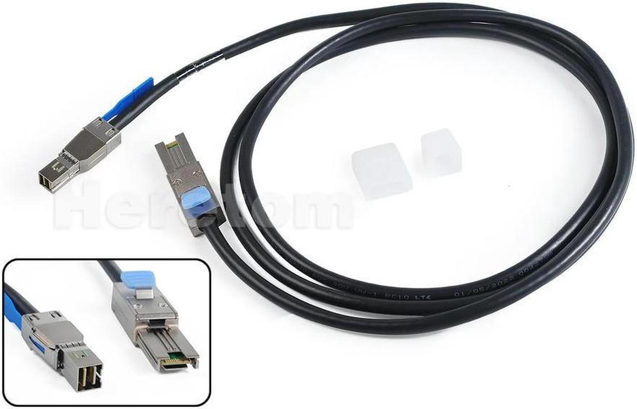 FOR 2M sas sata cable SFF 8088 External Mini SAS to Mini SAS HD SFF 8644 Adapter Data Cable for Server