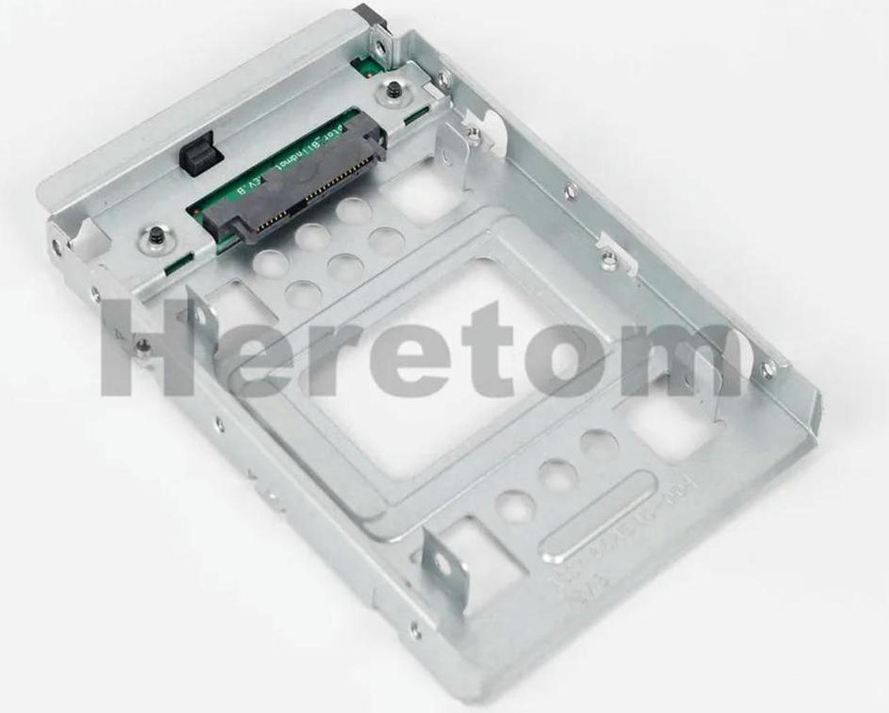 FOR 4pcs 2.5 SSD to 3.5 SATA adapter Tray Converter SAS HDD Bracket Bay for 654540-001w/screws