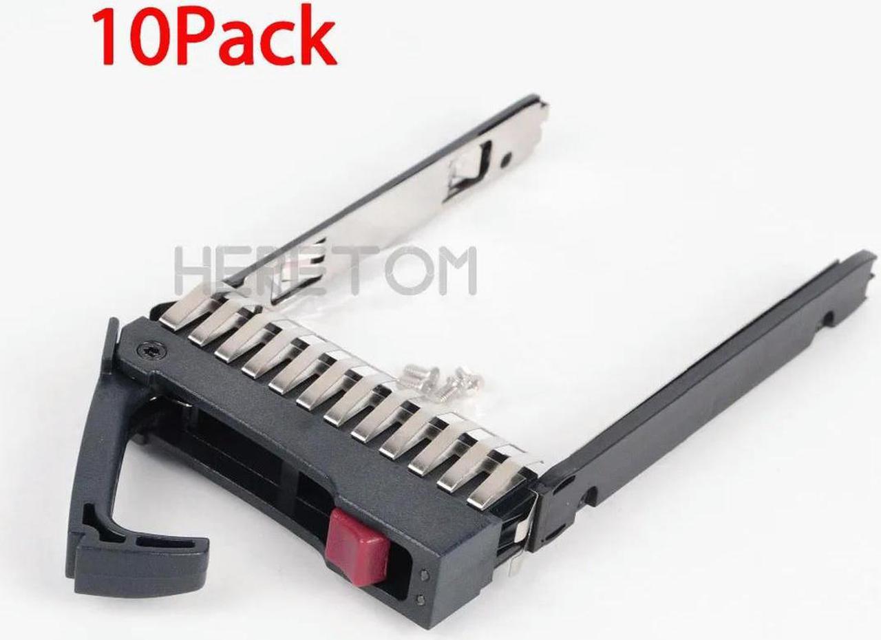 FOR 10pcs 500223-001 2.5 SAS SATA HDD Tray for DL380 DL360 DL385 ML370 ML350 570 G6 G7 Hard Drive