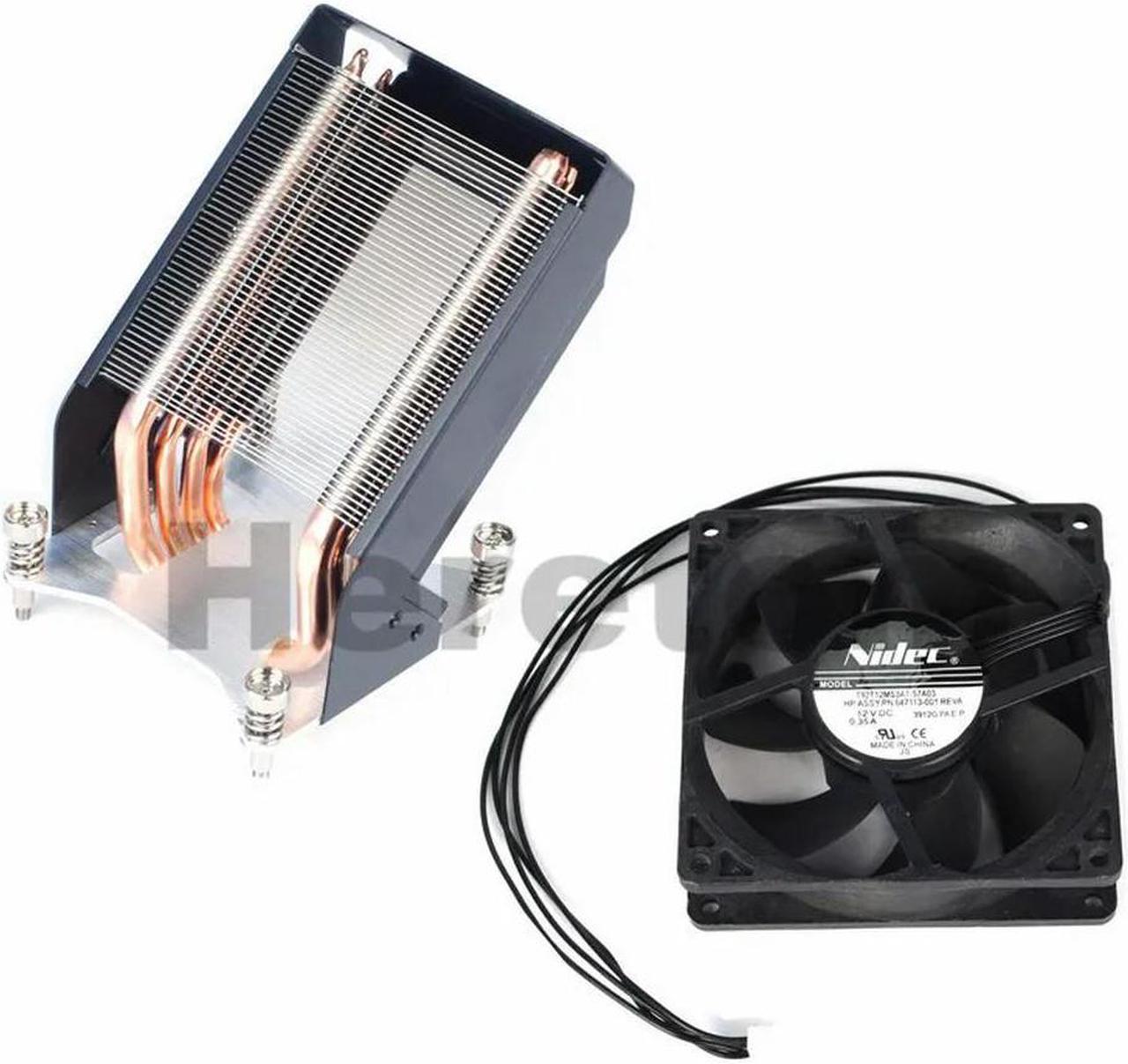 FOR CPU Server Heatsink 749598-001 for Workstation Z820 Z840 + CPU Cooling Fan 647113-001 Kit