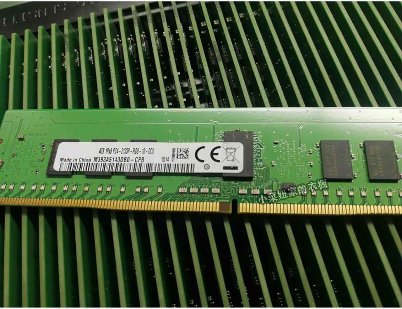 FOR 1 Pcs For 4G 4GB 1RX8 DDR4 2133 REG PC4-2133P Server Memory