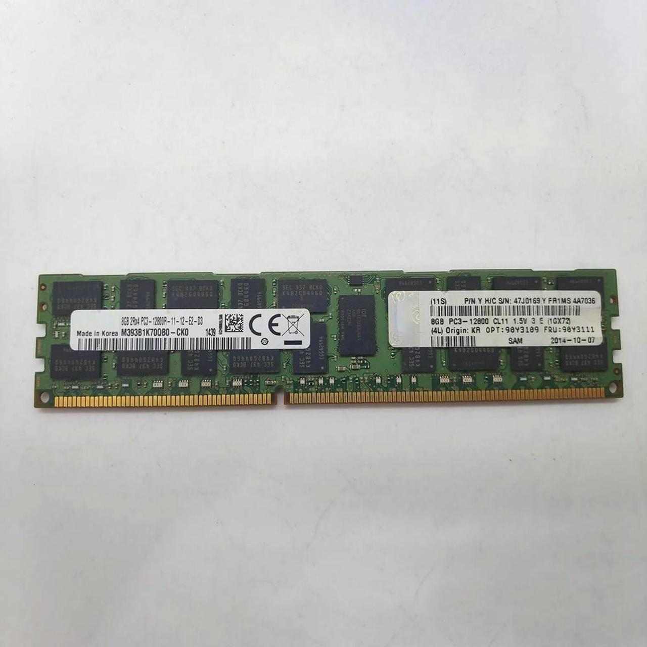 FOR X3650 M4 90Y3111 90Y3109 47J0169 8GB DDR3 1600 REG Server Memory