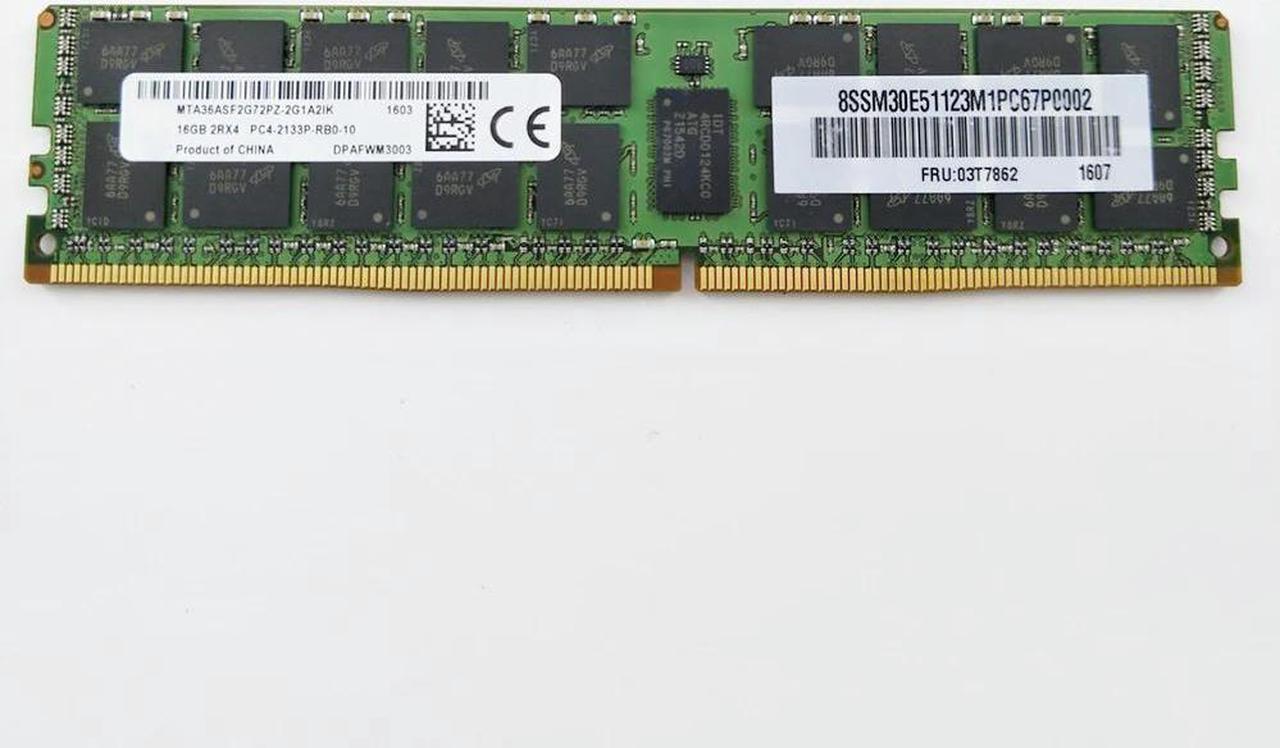 FOR 16G 16GB 2RX4 PC4-2133P 2133 RDIMM DDR4 ECC Memory