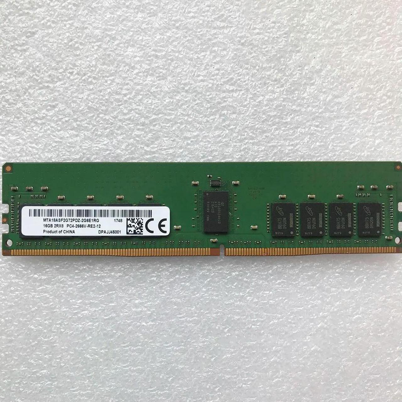 FOR MTA18ASF2G72PDZ-2G6E1RG For 16GB 16G 2RX8 2666 PC4-2666V DDR4 Memory