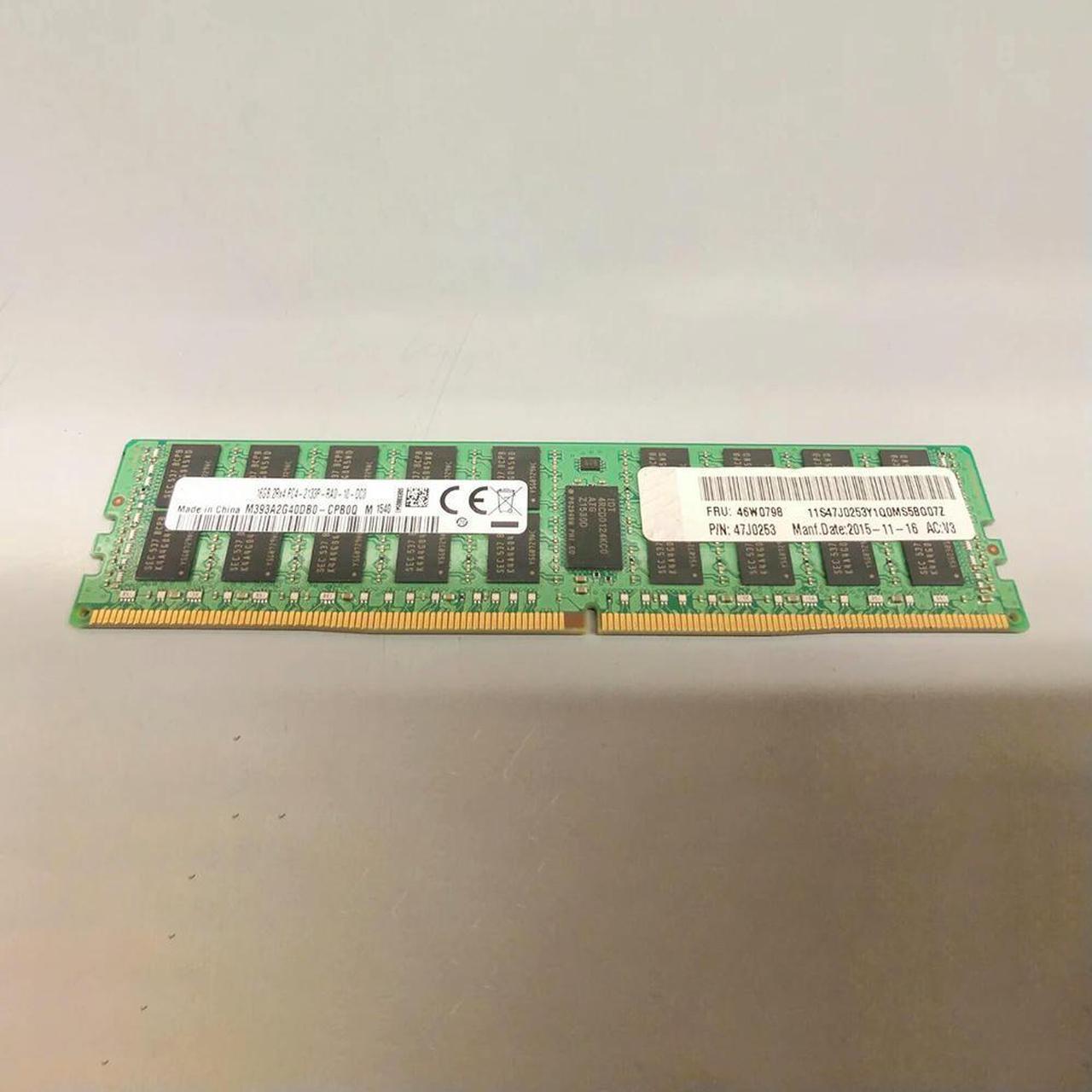 FOR X3650 M5 X3850 X6 46W0798 46W0796 47J0253 16GB DDR4 2133 ECC REG Server Memory