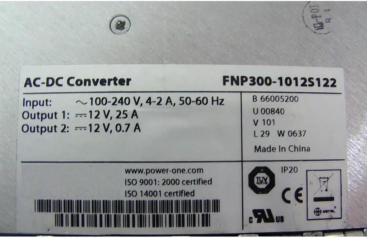 FOR FNP300-1012S122 Part # 50005084 For AC-DC Converter Power