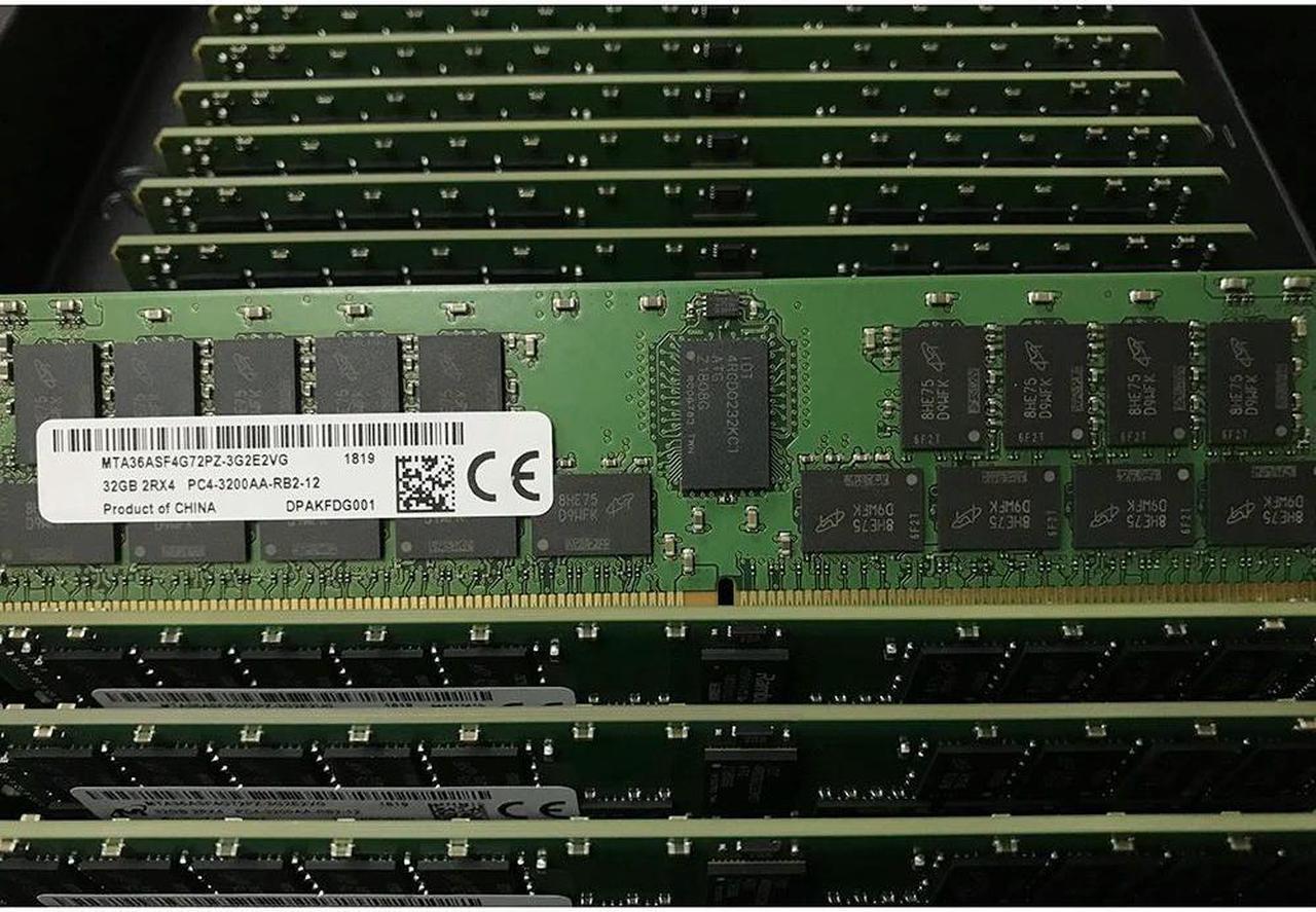 FOR MTA36ASF4G72PZ-3G2E2 32G 32GB 2RX4 DDR4 3200 PC4-3200AA-RB2 Server Memory