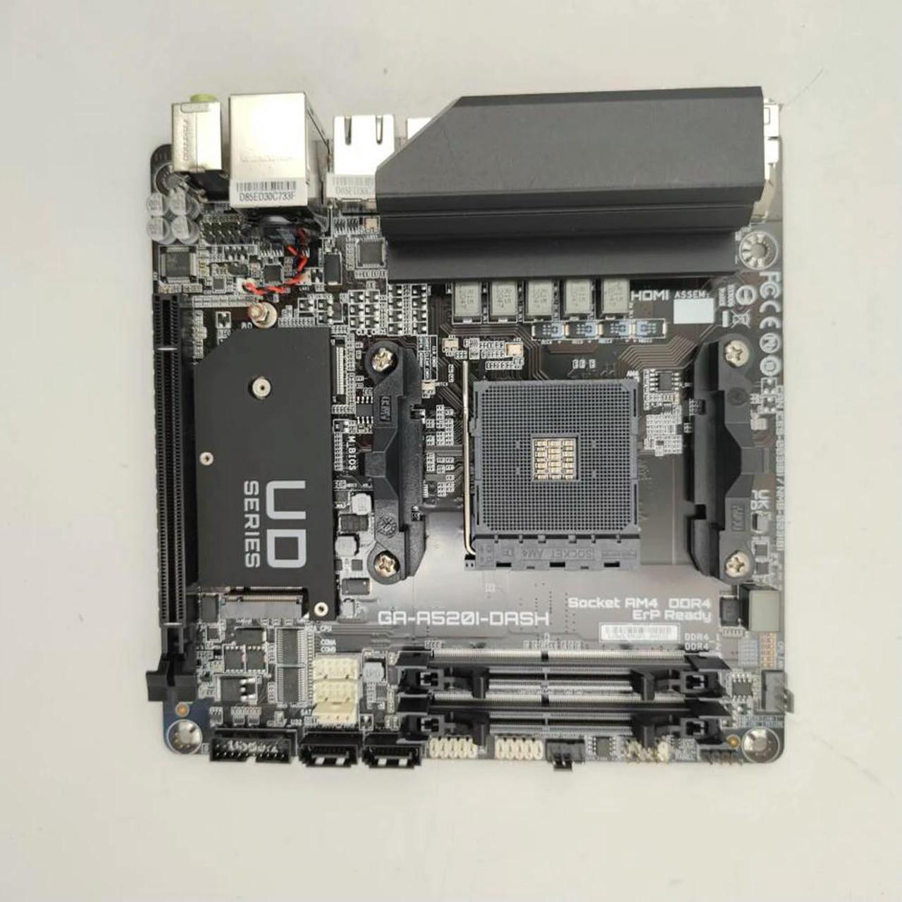 FOR GA-A520I-DASH For Desktop Motherboard A520I-DASH DDR4 MINI-ITX Support 4000 G