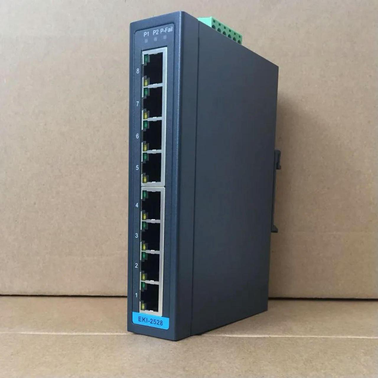 FOR EKI-2528 EKI-2528-BE 8-Port Industrial Ethernet Switch