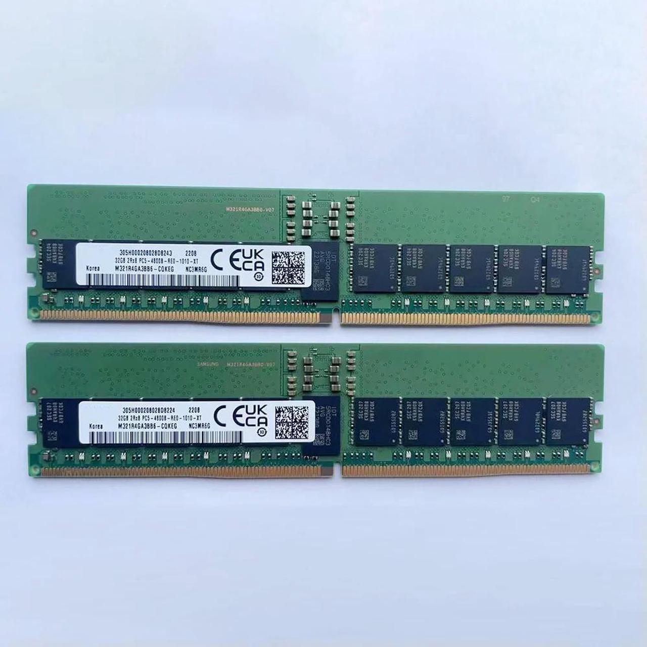 FOR M321R4GA3BB6-CQK 32GB DDR5 4800 32G 2RX8 PC5-4800B Server Memory