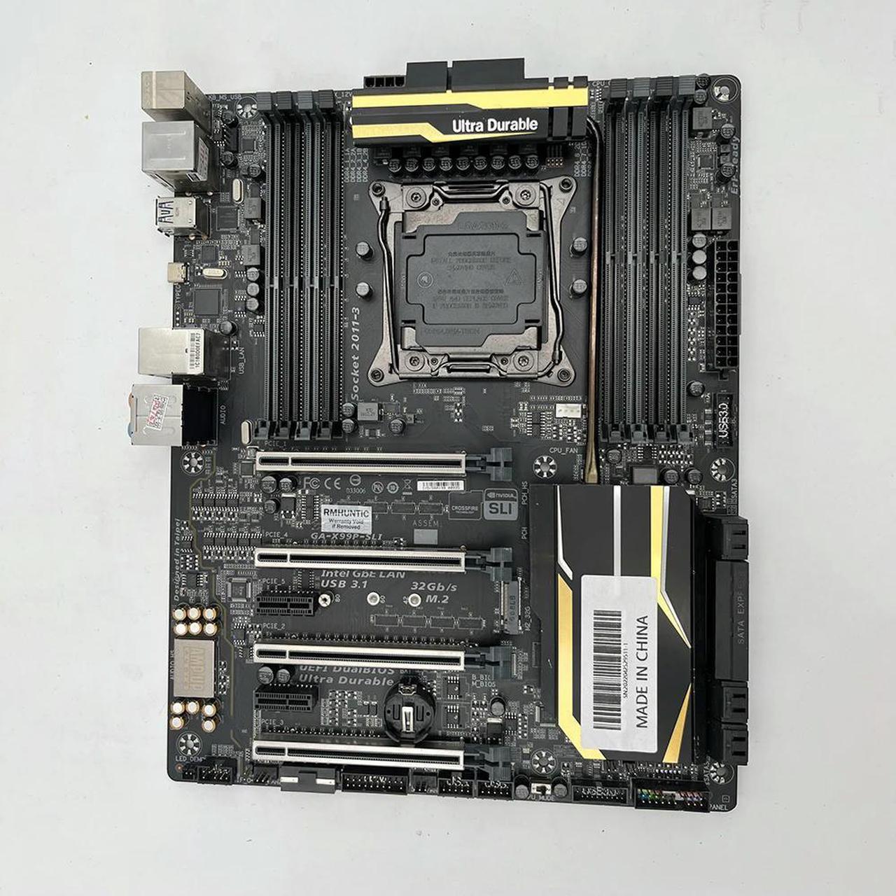 FOR X99 GA-X99P-SLI Desktop Motherboard For LGA2011-V3 128GB DDR4 PCI-E 3.0 PC