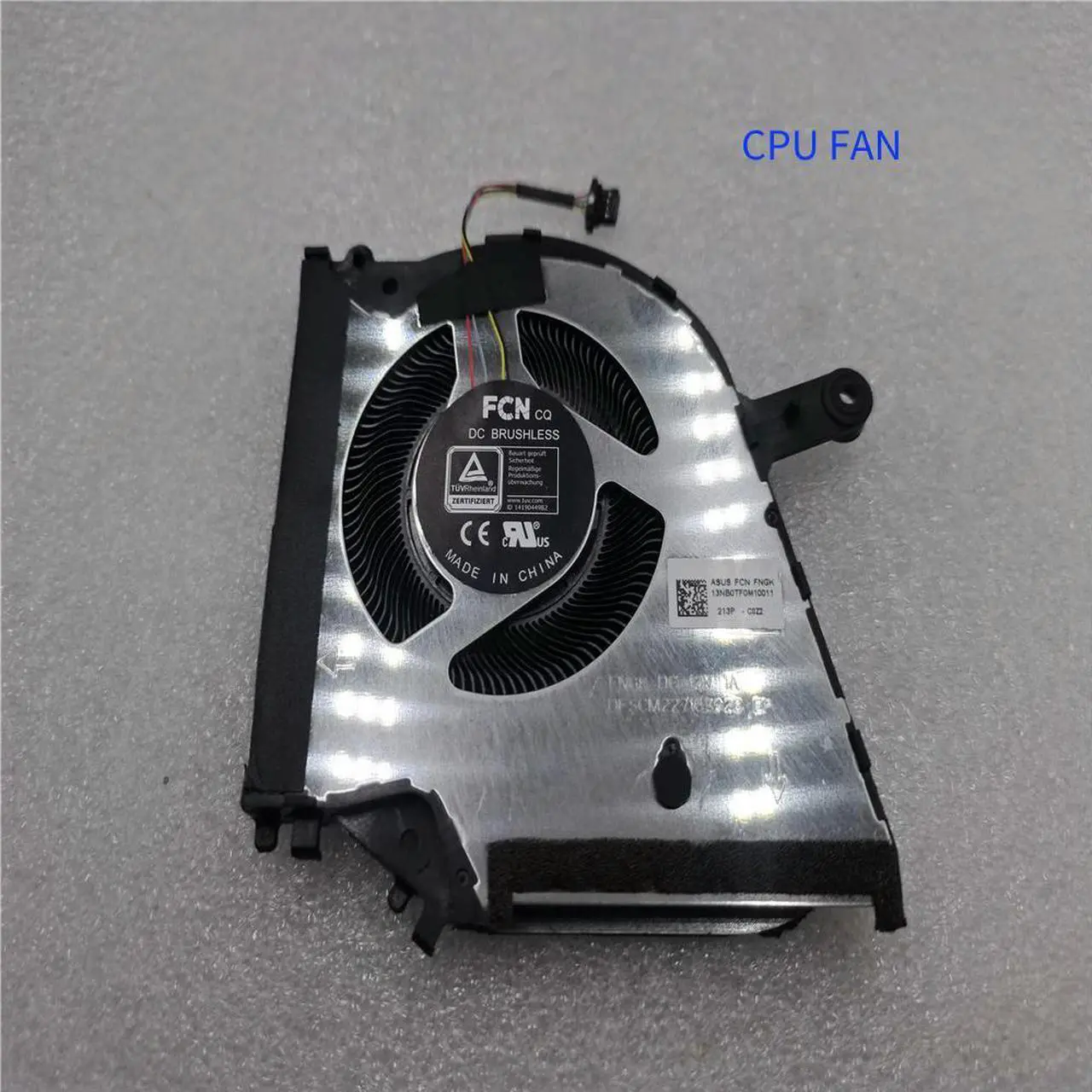 Main image of FOR CPU GPU fan for ProArt StudioBook pro 16 OLED H7600 W7600 FNGJ FNGK DFSCK22D05883B DFSCM22716392B 13NB0TF0M11011 10011 12V
