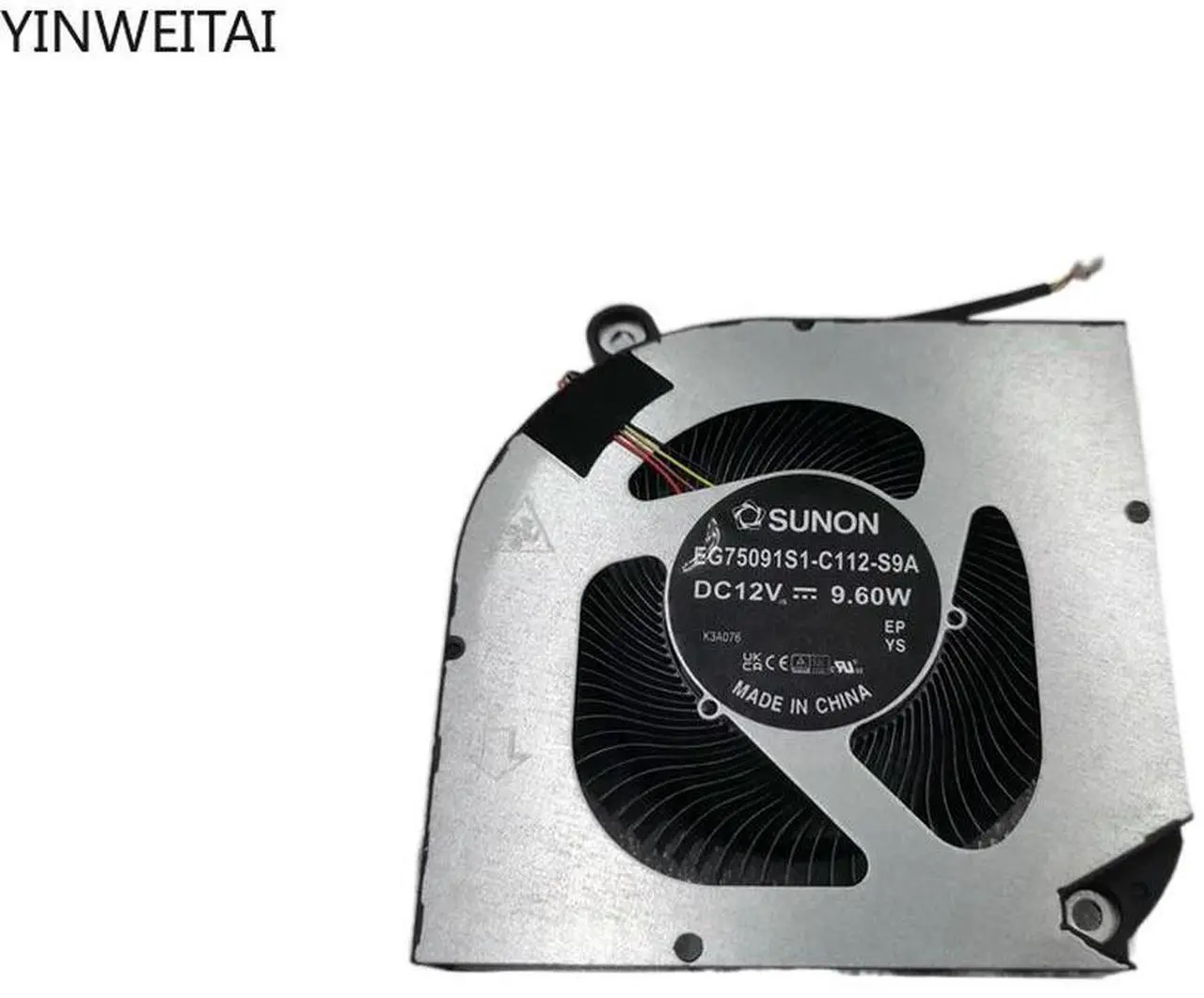 Laptop CPU Fan For Lenovo EG75070S1-1C050-S9A DC28000E6S1 DC5V 2.25W