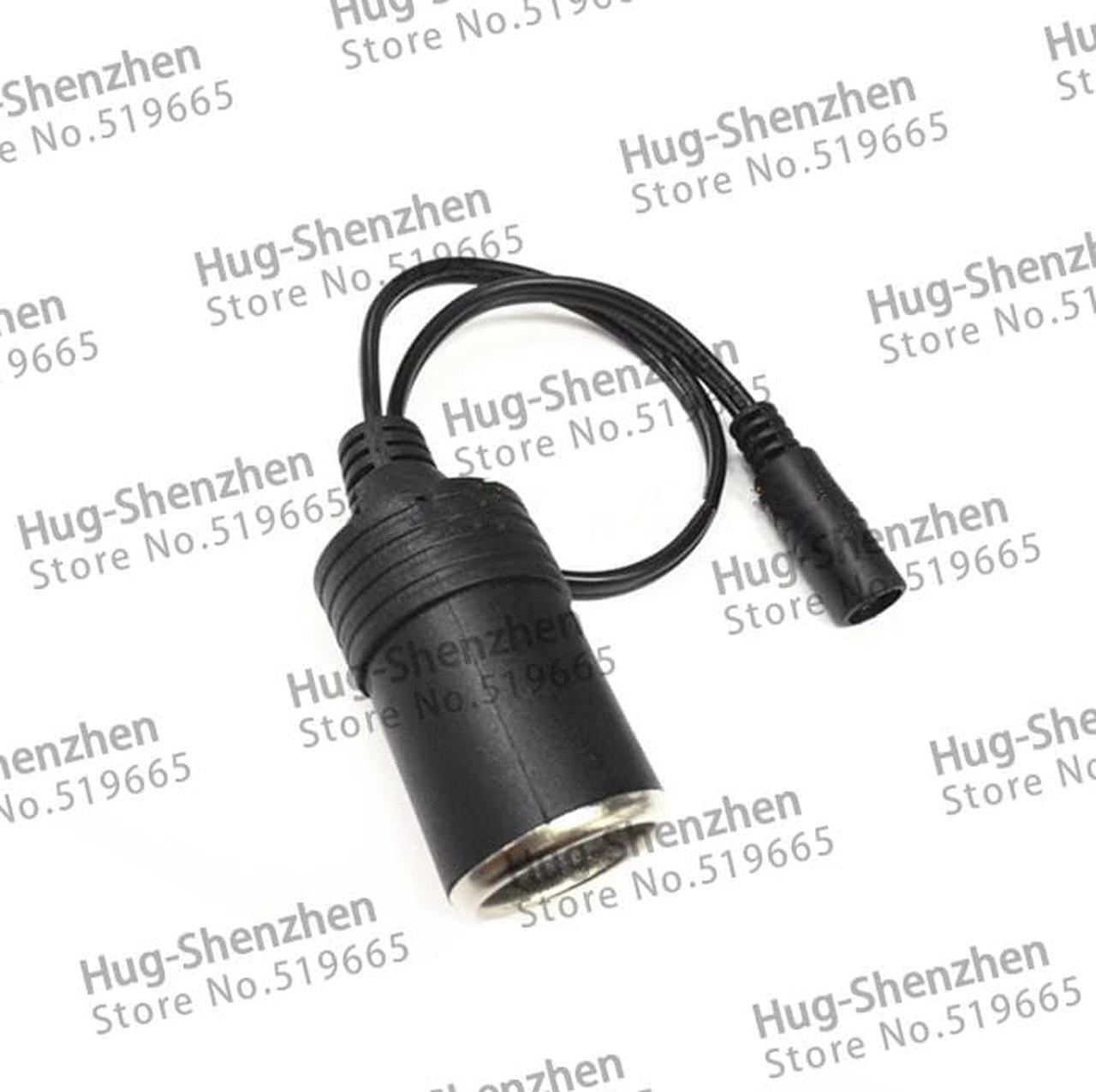 Alt view image 3 of 3 - 3pcs/lot Car Cigarette Lighter Female Socket connector adapter to DC 5.5mm x 2.1mm female plug