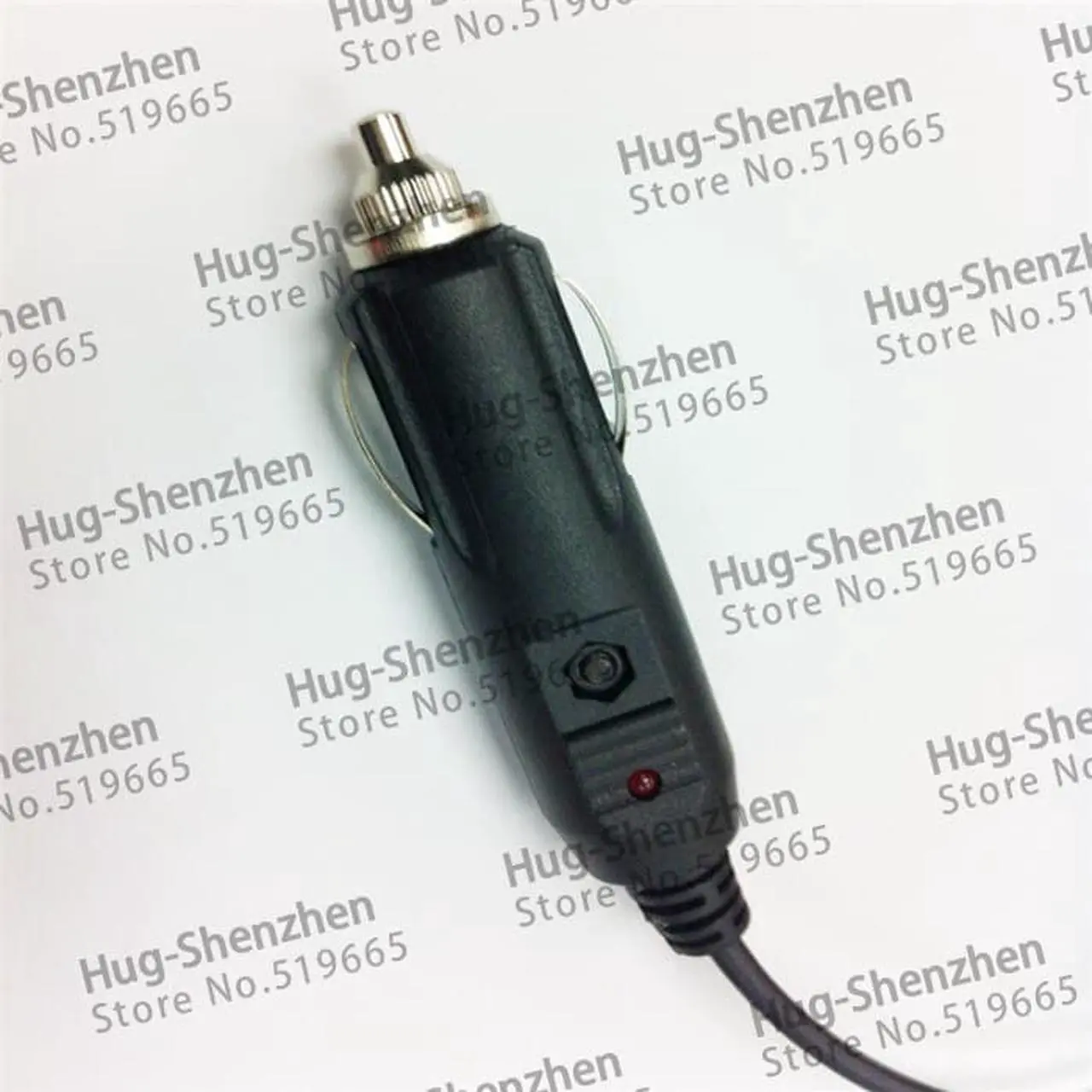 Alt view image 2 of 4 - Vehicle Charger 5.5X2.1mm Power Adapter Cord,Car Charger ,DC Power Male 5.5/2.1 to Cigarette Lighter Cable ,10Qty ,