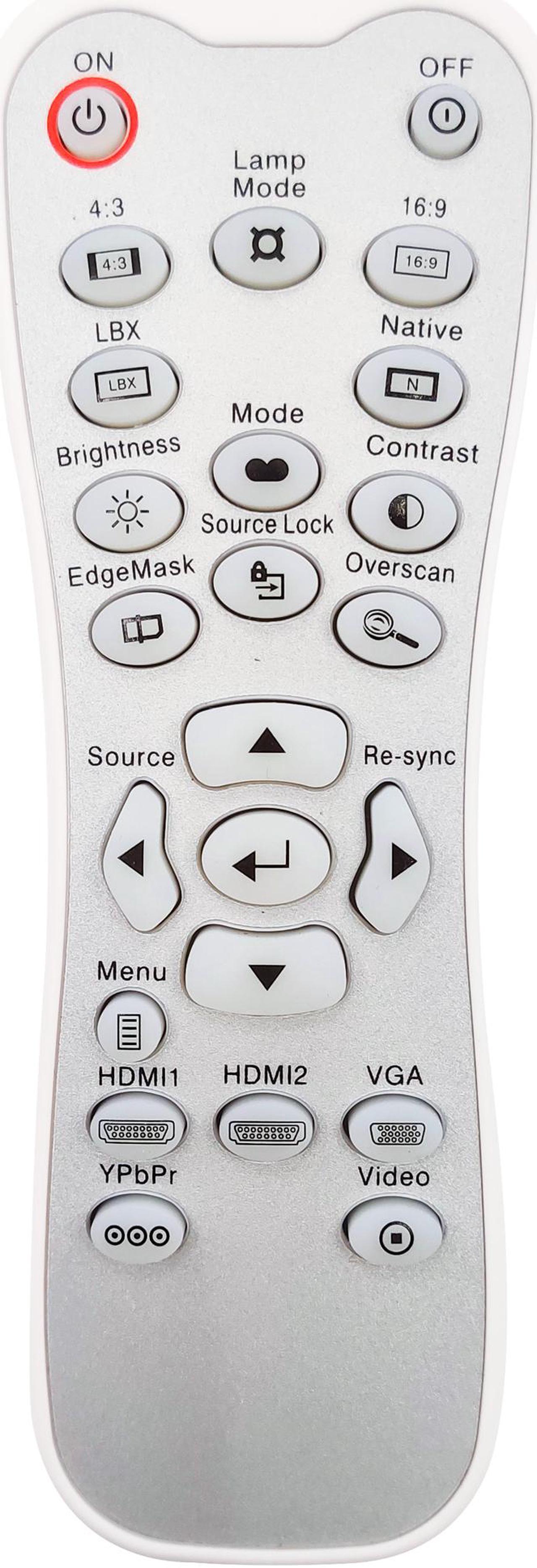 Leankle Remote Controller BR-3042B for Optoma Projectors HD180, HD20, HD200X, HD200X-LV, HD20-LV, HD22, HD2200, HD23, VDHDNG, VDHDNZ