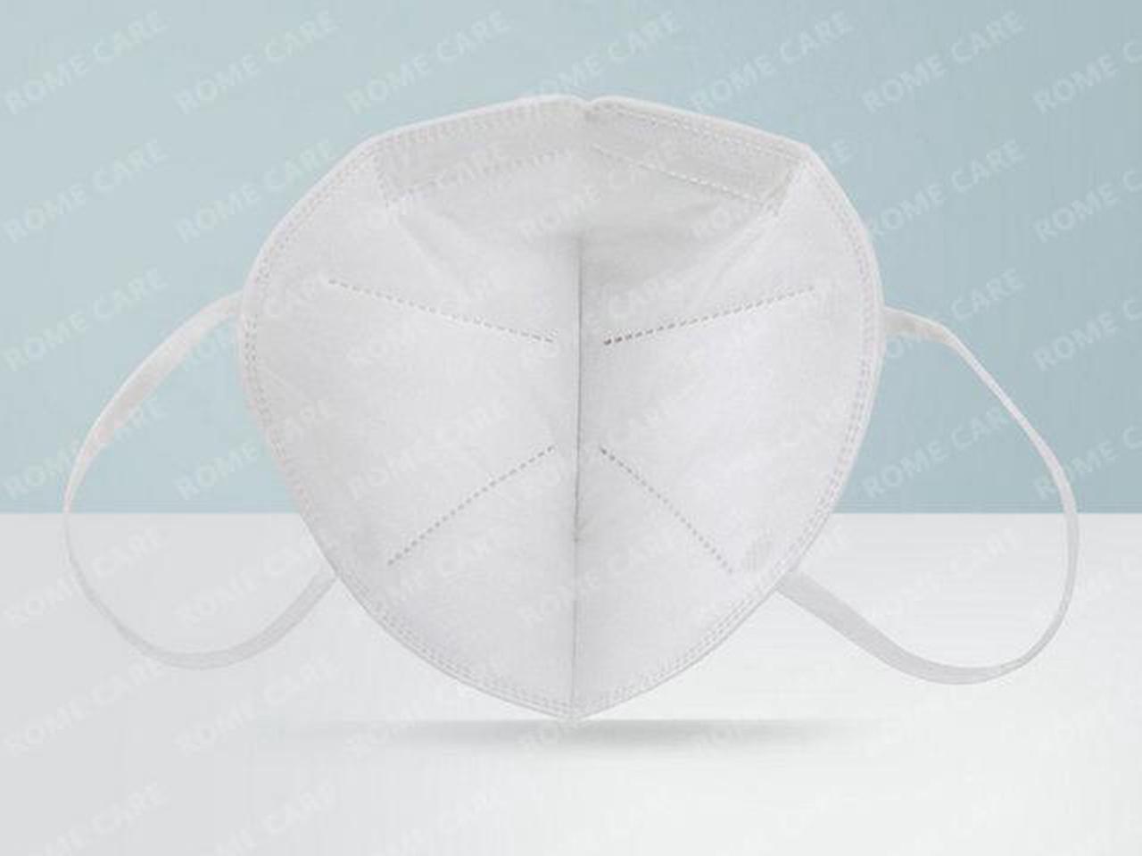 Alt view image 4 of 7 - 20 Pcs KN95 Mask Reusable, Anti-pm2.5 Antivirus 5-Layer Mask Face Mask Anti-fog Haze Dustproof Non-Woven Fabrics Mask