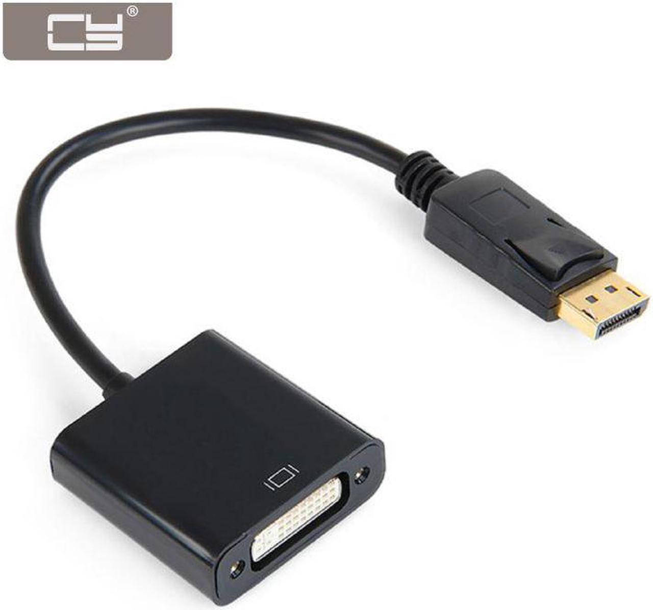 CYDZ  DP DisplayPort to DVI-D Converter Adapter Cable 0.1m