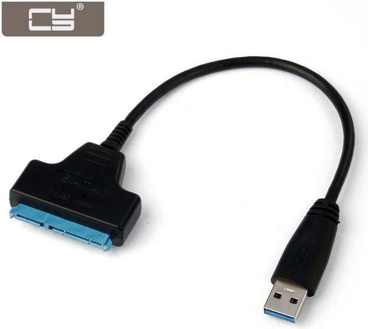 CYDZ USB 3.0 5Gbps Super speed to SATA 22 Pin Adapter Cable for 2.5" Hard disk driver SSD