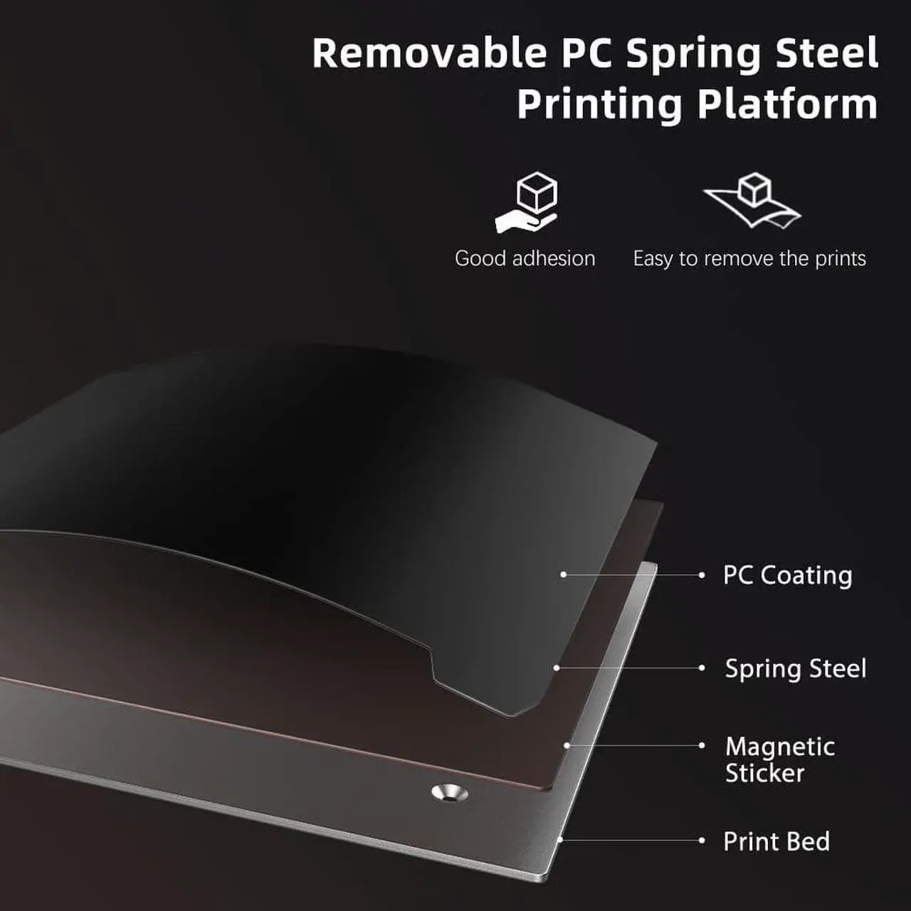 Alt view image 5 of 7 - Official Creality Ender 3 V2 Neo 3D Printer with CR Touch Auto Leveling Kit PC Spring Steel Platform Full-Metal Extruder, 95% Pre-Installed 3D Printers with Resume Printing and Model Preview Function