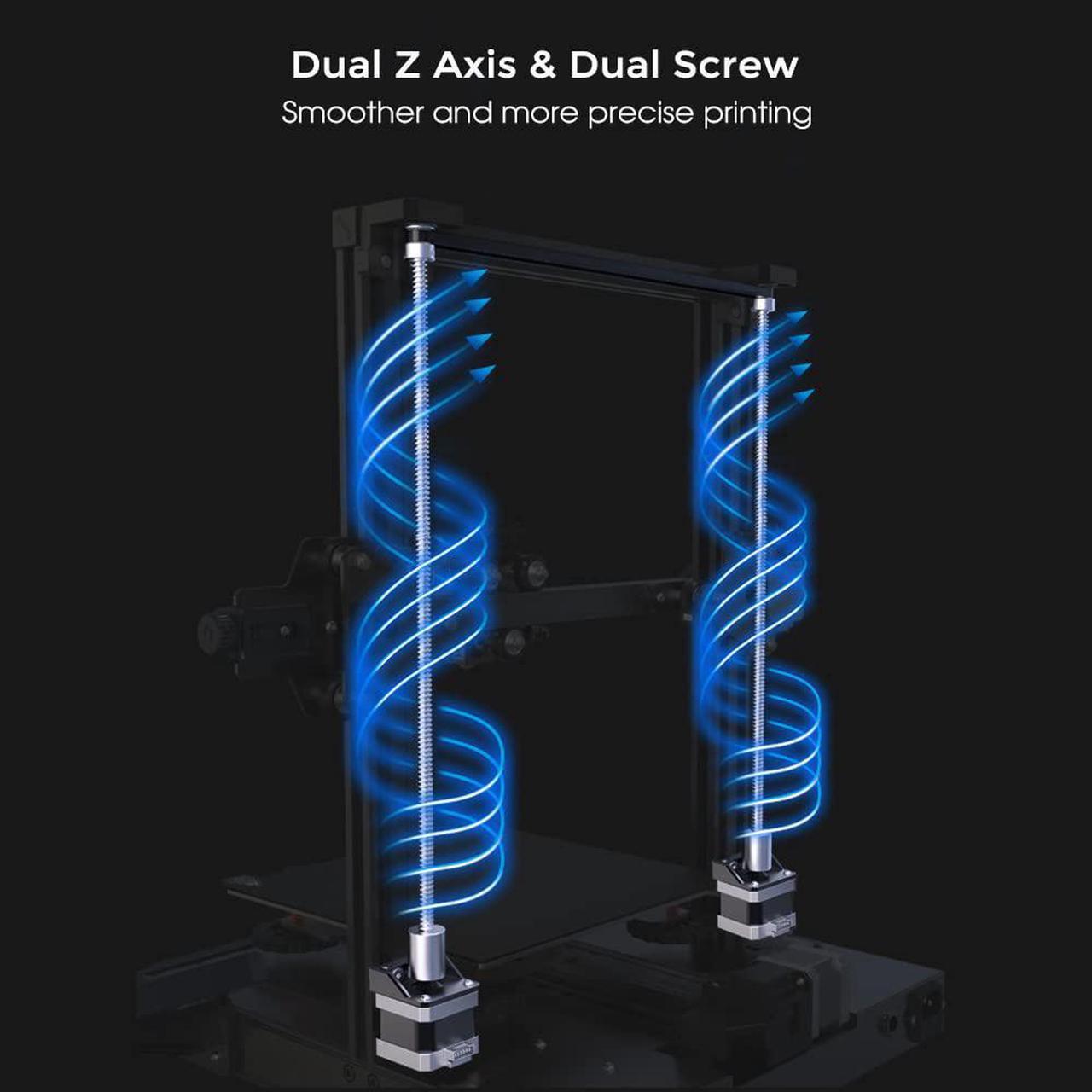 Alt view image 4 of 7 - Official Creality Ender 3 S1 Pro 3D Printer with 300 High-Temp Nozzle, Sprite All Metal Direct Drive Extruder, PEI Bed and CR Touch Auto Leveling Print Size 8.6×8.6×10.6in, Upgraded Ender 3 S1