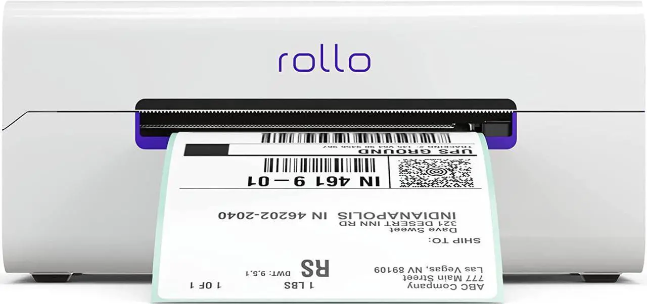 Rollo Wireless Shipping Label Printer - Wi-Fi Thermal Label Printer for Shipping Packages - AirPrint from iPhone, iPad, Mac - 4x6 Label Printer Supports Windows, Chromebook, Android, Linux