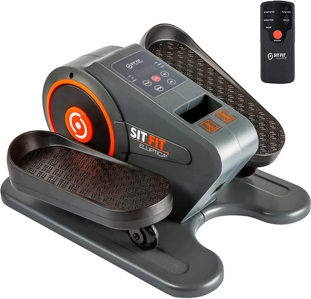 Main image of SITFIT, Sit Down and Cycle! Powered Foot Pedal Exerciser for Seniors, Under Desk Elliptical Exercise Bike, Leg Exerciser While Sitting. Peddler Exerciser Mini Bike, Portable Rehabilitation Equipment.